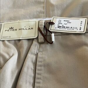 NWT Peter Millar Khaki Straight Dress Pants - size 44